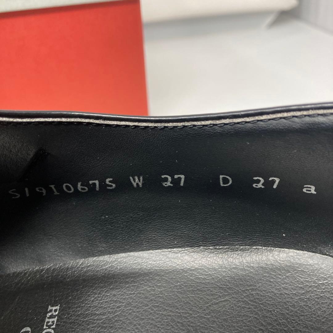 REGAL ブラック ビジネスシューズ　モンクストラップ　27cm