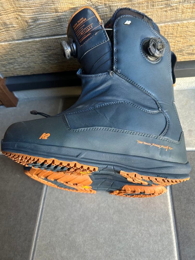 K2 TTスノーボードブーツ ネイビー US10.5 JPN28.5cm