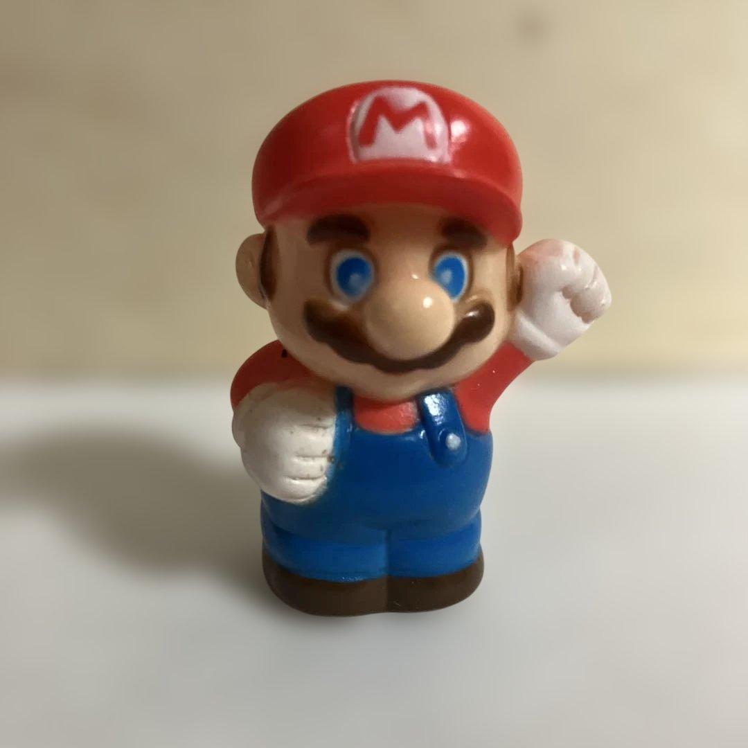 スーパーマリオランド　マリオ　指人形　当時物