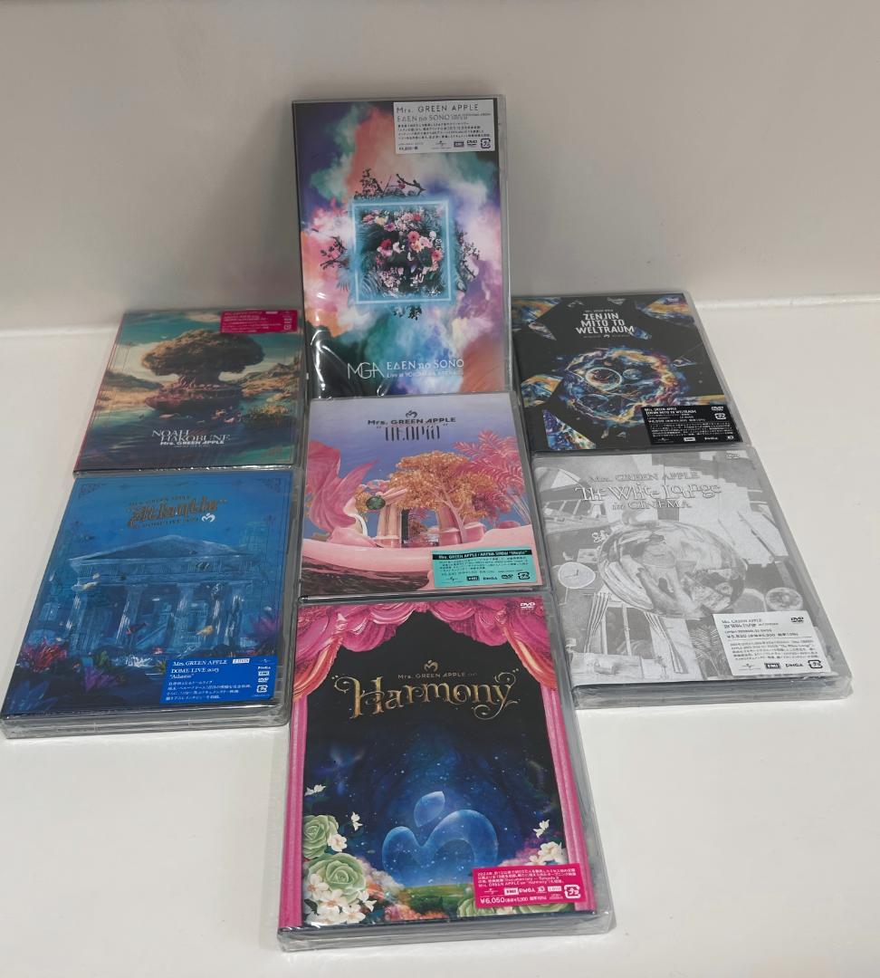 Mrs.GREEN APPLE 通常盤 DVD 7作品