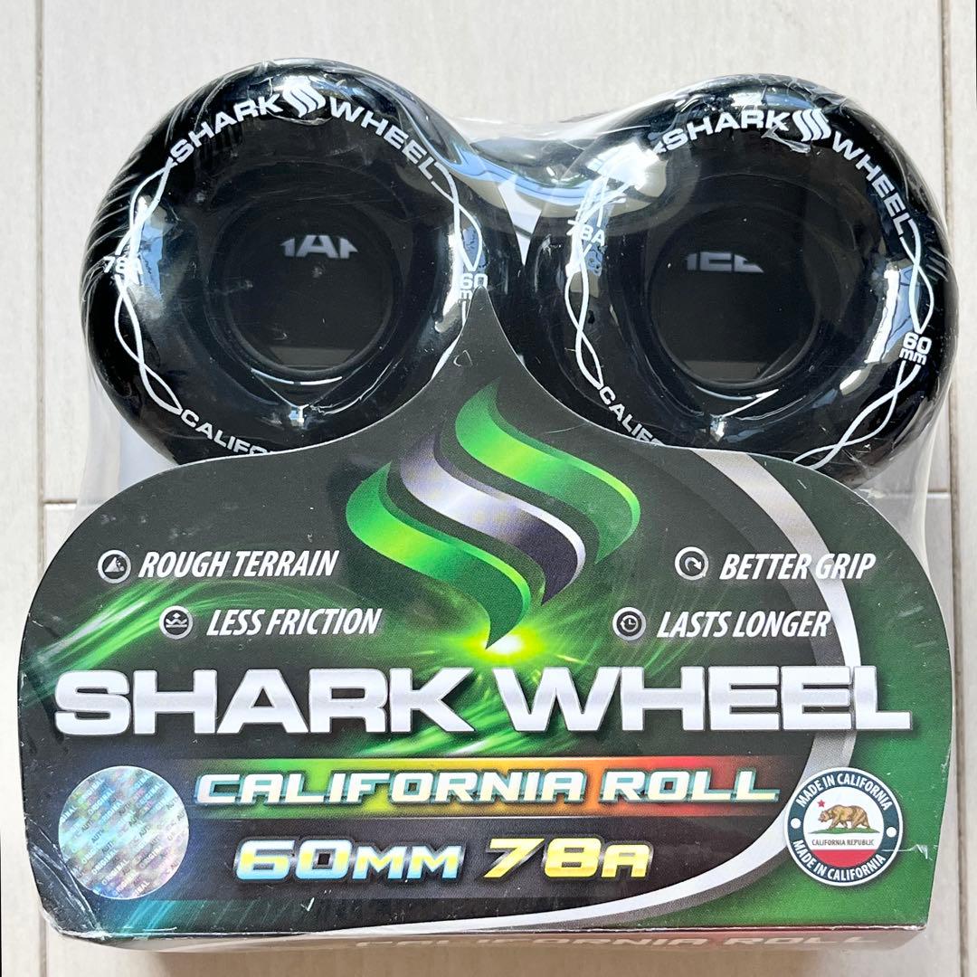 45★新品 未開封★シャークウィール 60mm 78aブラック