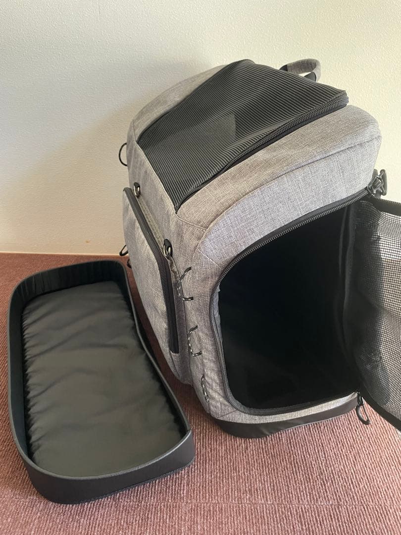 エアバギー　3WAYバッグパック　リュク　ワイドサイズ　クールグレー