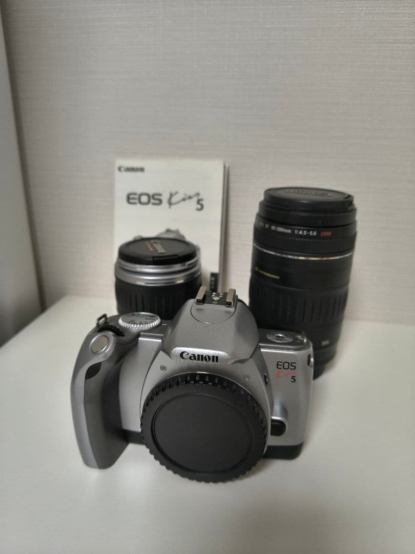 Canon EOS kiss 5・レンズ2本・説明書 動作確認済