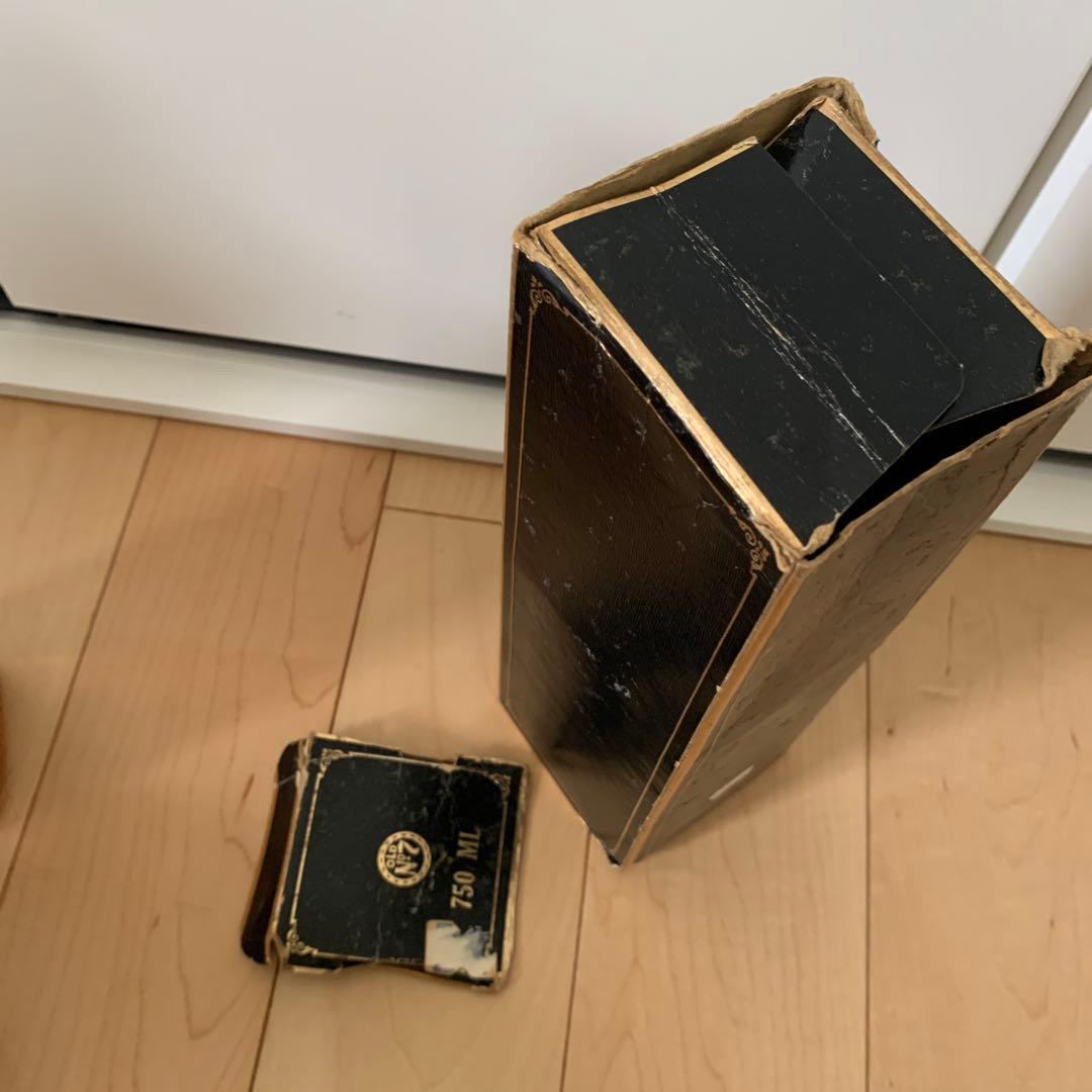 70年代 ジャックダニエル 旧ボトル 750ml 45% 箱付き