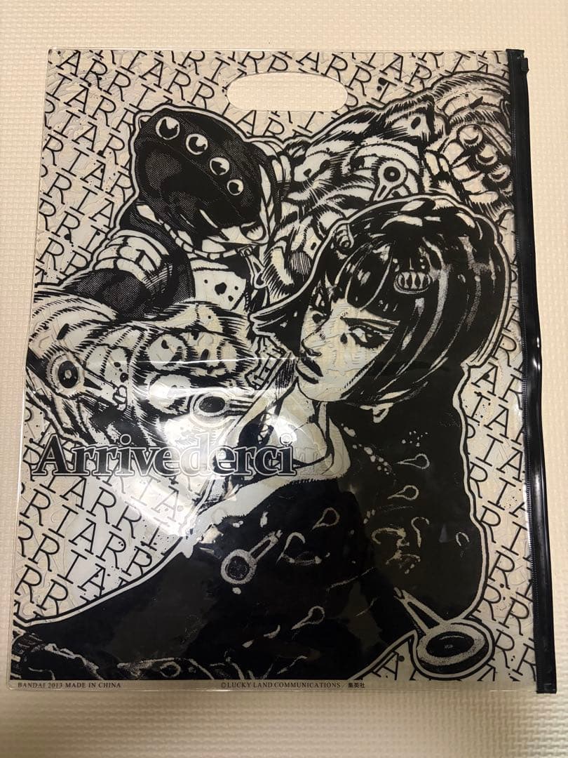 クリアファイル Rare Vintage JoJo Bucciarati Clear File