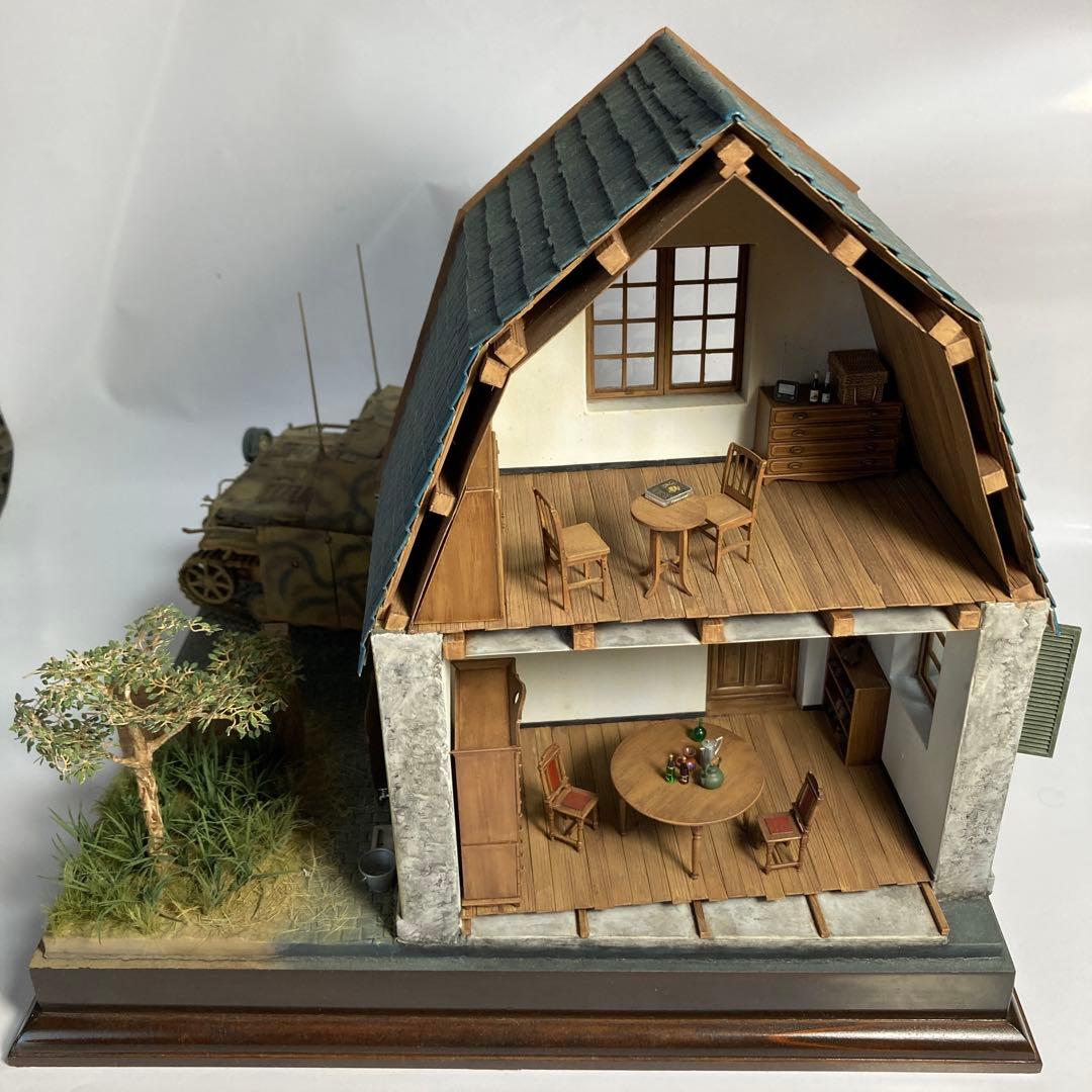 戦場ディオラマ模型完成品1/35『誰も来ない演奏会』