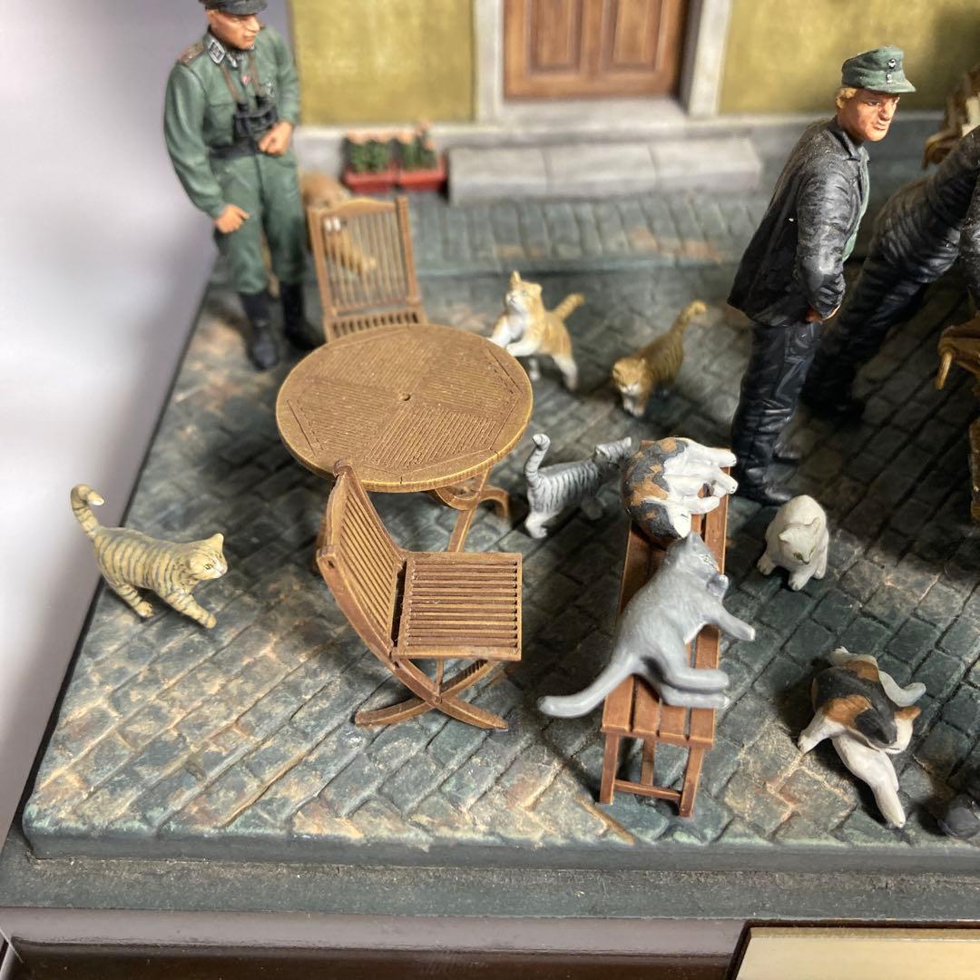 戦場ディオラマ模型完成品1/35『誰も来ない演奏会』
