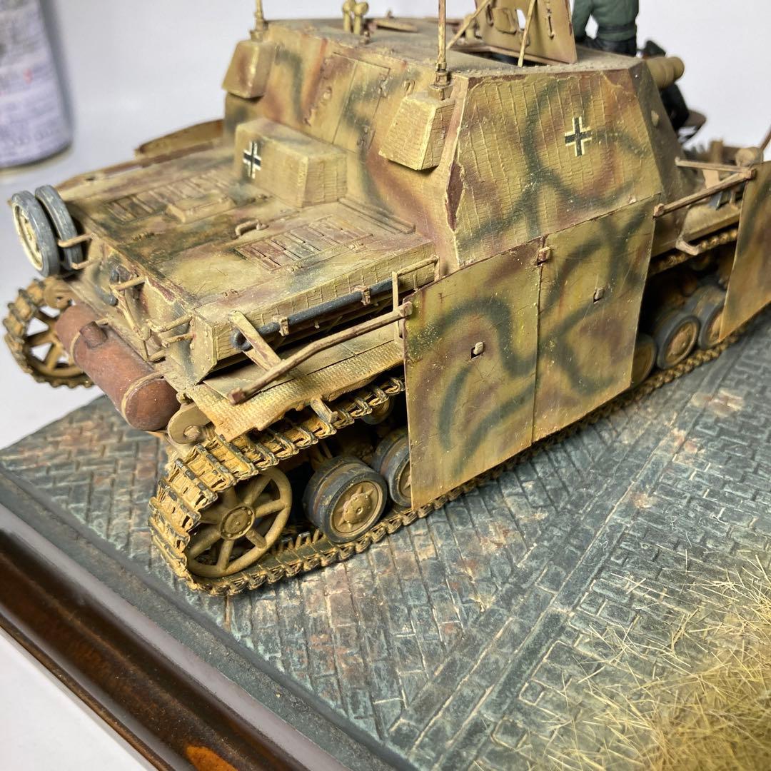 戦場ディオラマ模型完成品1/35『誰も来ない演奏会』