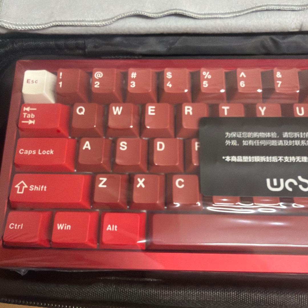 WOBKEY ZEN65 ULTRA コーラルレッド