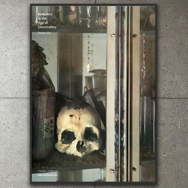 額装済/Romance in the Age ダミアン ハースト/アートポスター