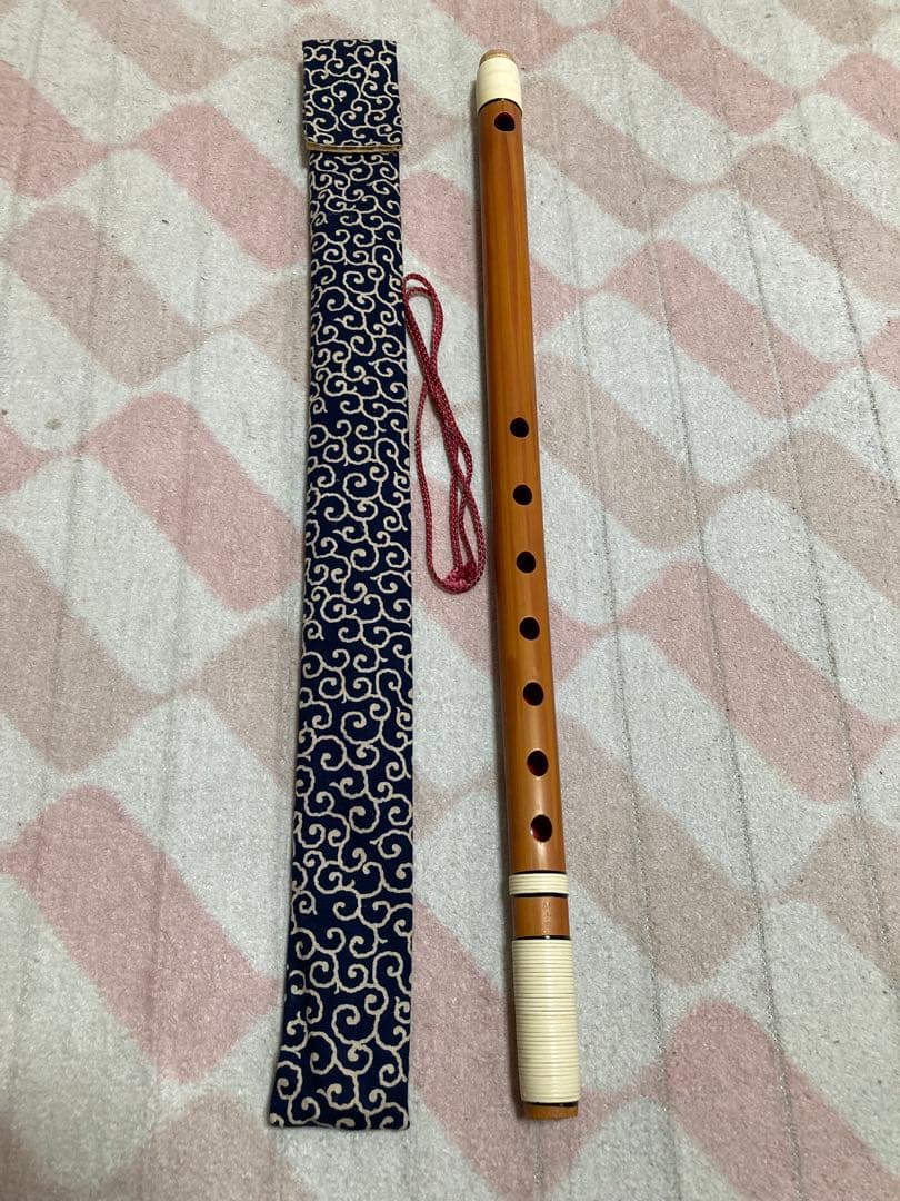 篠笛 古典調 獅子田 三本調子 竹渓 七穴