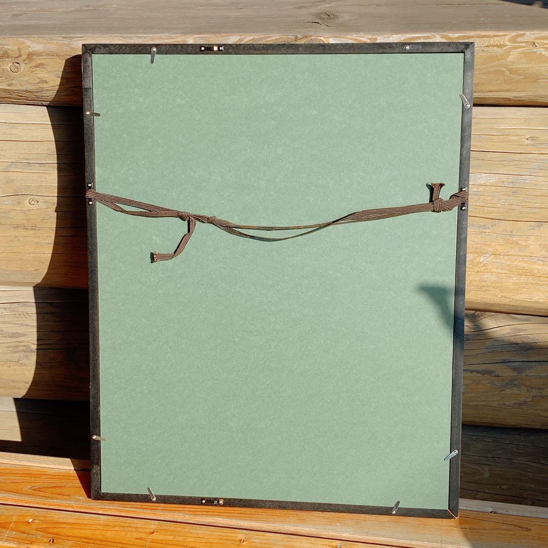 漢代　刺繍画　鳥草紋　中国　骨董品　古美術　古代シルク　絹　絵画