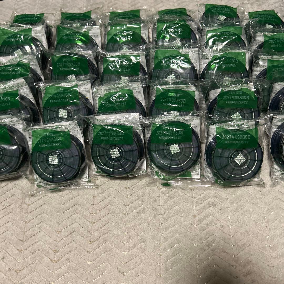 興研防毒マスク用吸収缶 有機ガス用・粉じん用RDG-5型数量30ヶ