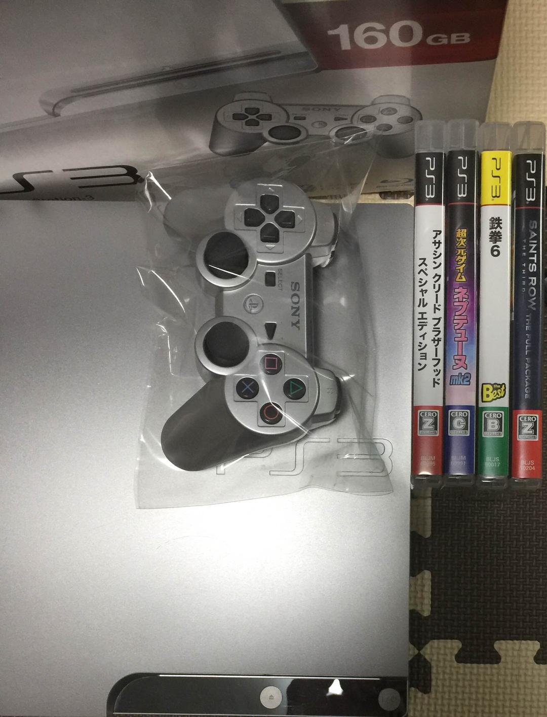 PS3 本体 160GB ソフト4本セット