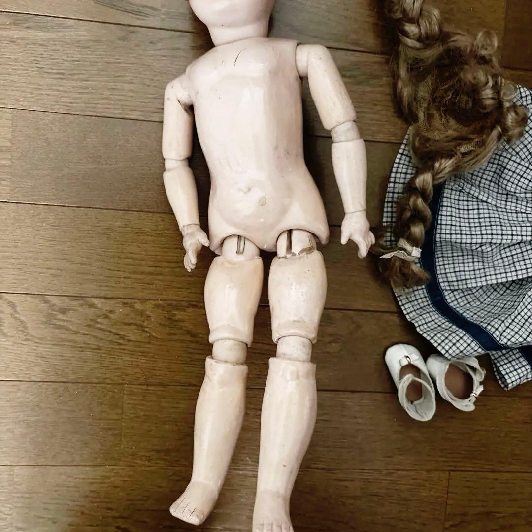 アンティーク　ビスクドール　d