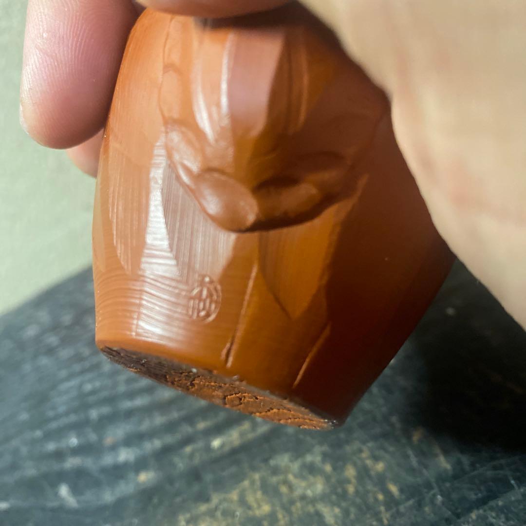 杉江木仙作　常滑急須 小型 朱泥　宝瓶　茶注B