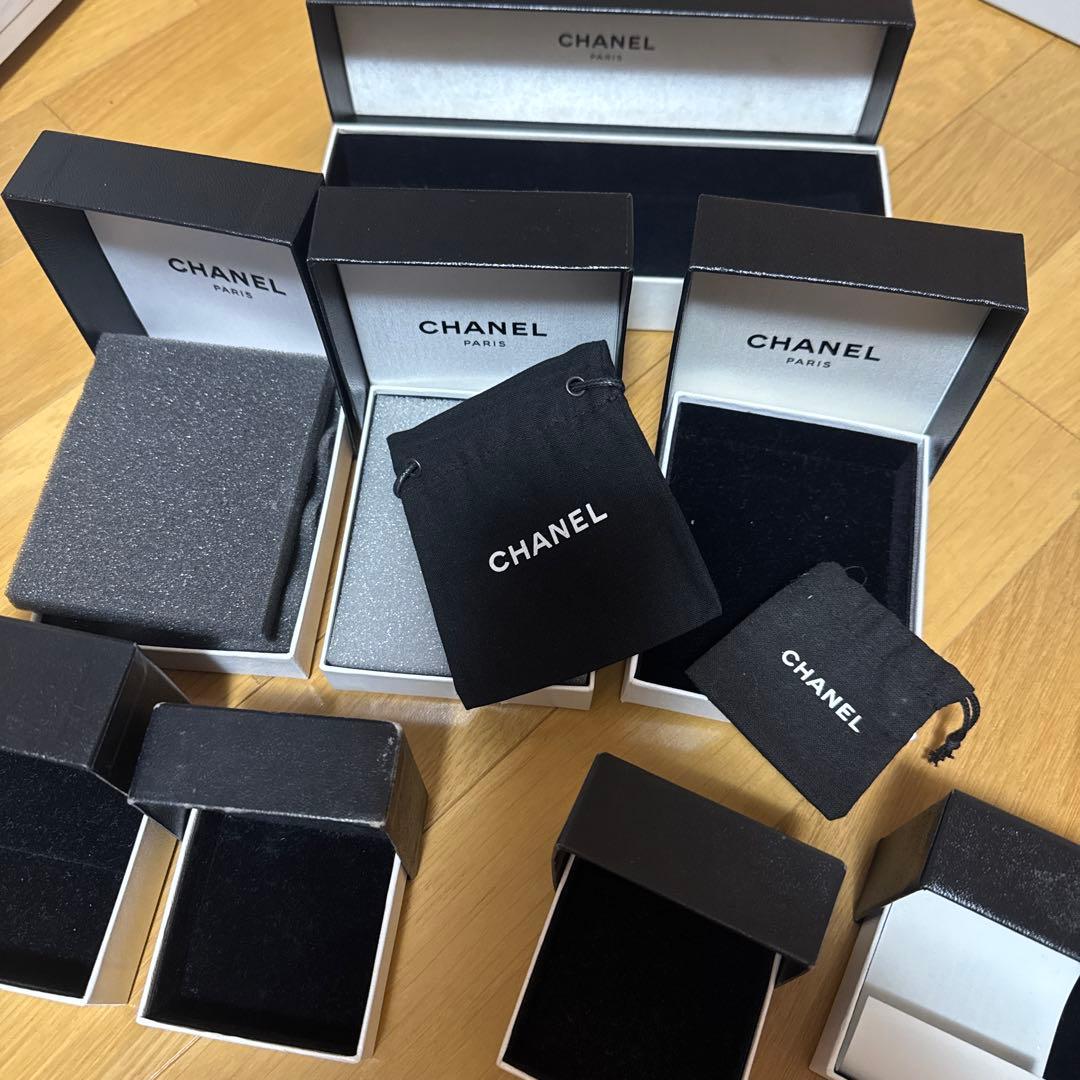 CHANEL 空箱　アクセサリーBOX ギフトボックス 8個セット