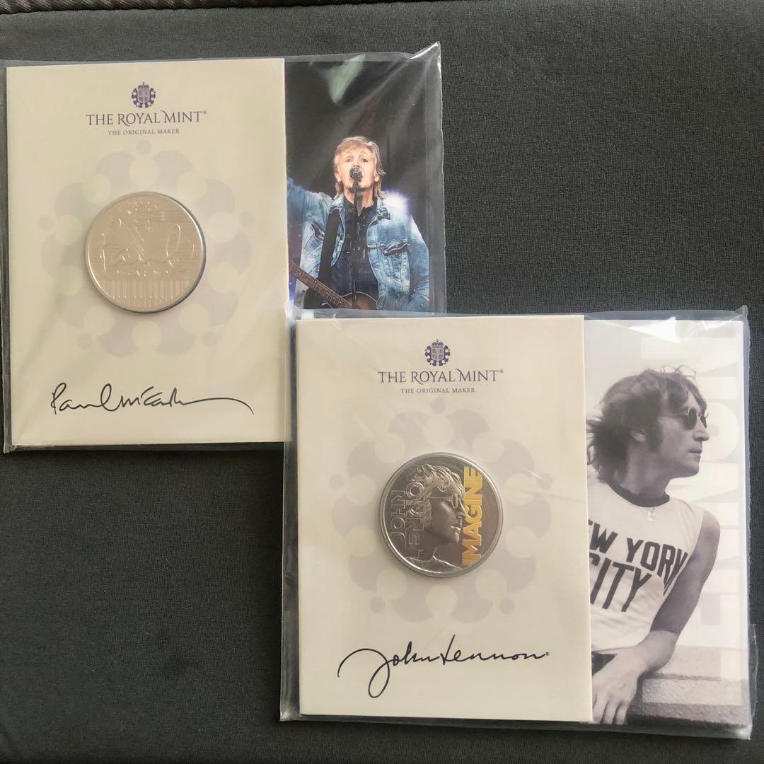 日本未発売品❗️ ジョン・レノンカラーとポール•マッカートニーセット