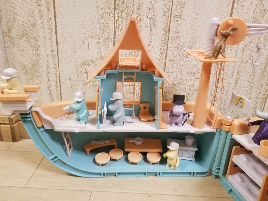 ムーミンmoominボートハウス船Martinexマルティネックス北欧おもちゃ