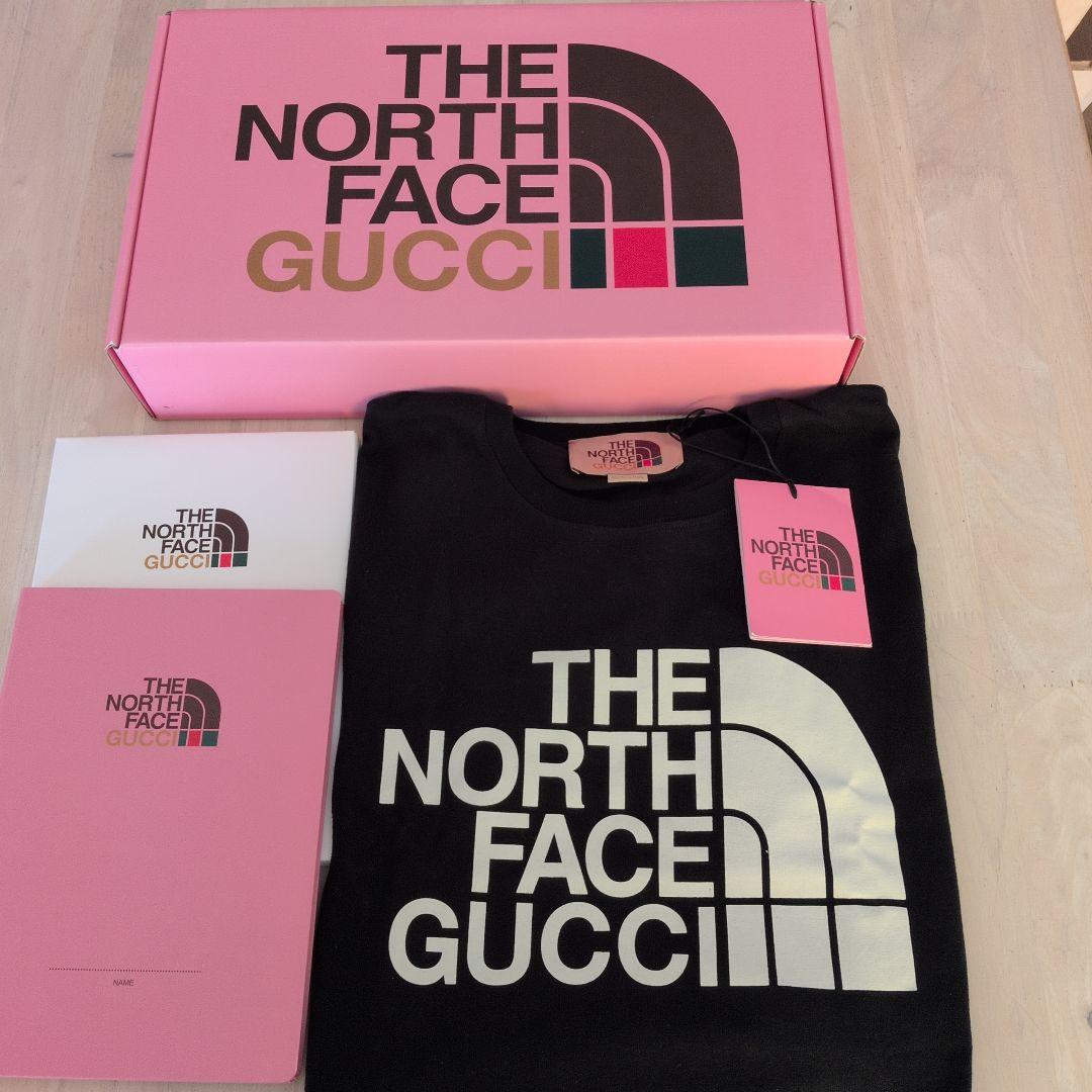 THE NORTH FACE GUCCI ブラック Tシャツ