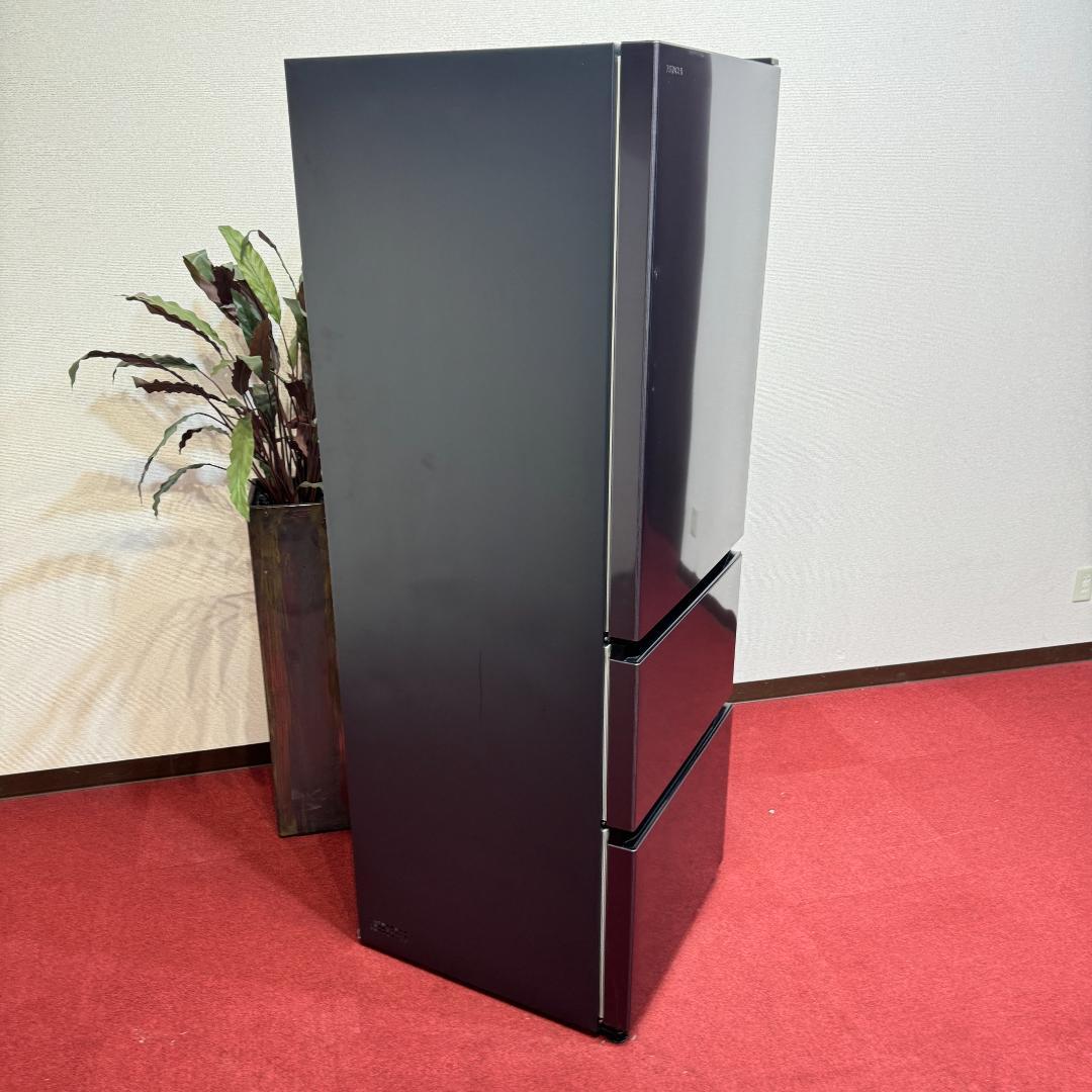 東京23区送料無料　超美品日立冷蔵庫　３ドア375L　製氷機有　R-V38NV
