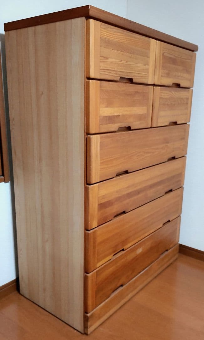 木製チェスト 6段 タンス 箪笥 収納家具