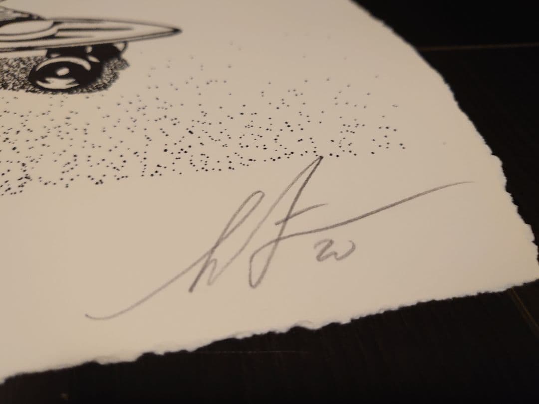 【希少・世界115枚限定】Obey Giantアート:スタイル（シアン）