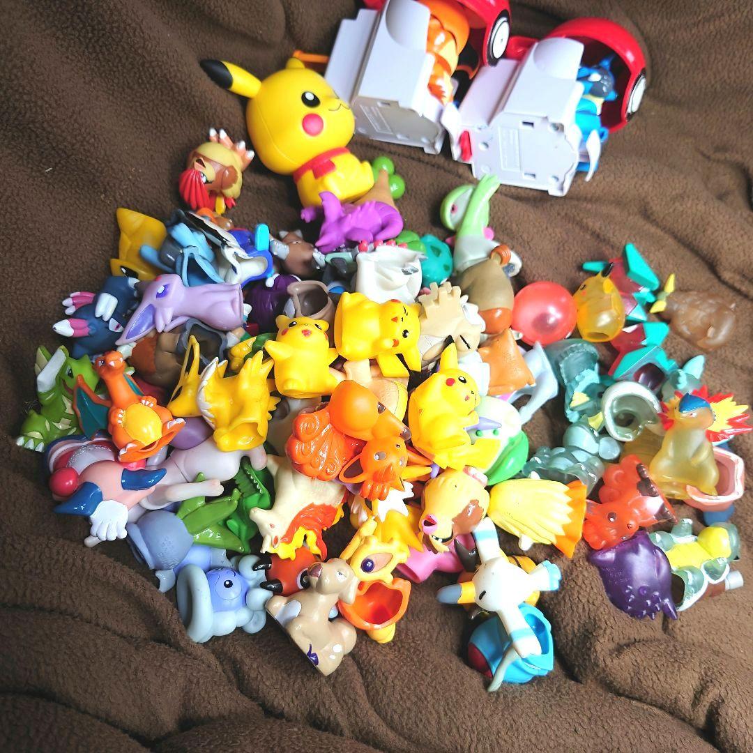 ポケモンキッズ他★ポケットモンスター指人形フィギュア79体セット★送料無料