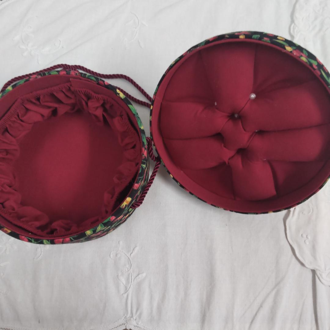 ソーイングボックス　カルトナージュ　ハーフドール