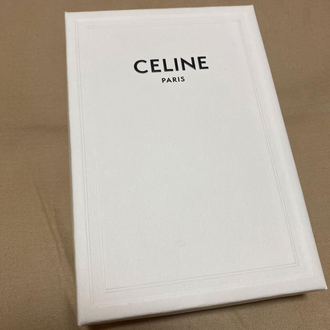 【シルバー金具】セリーヌ カードケース トリオンフキャンバス 正規品