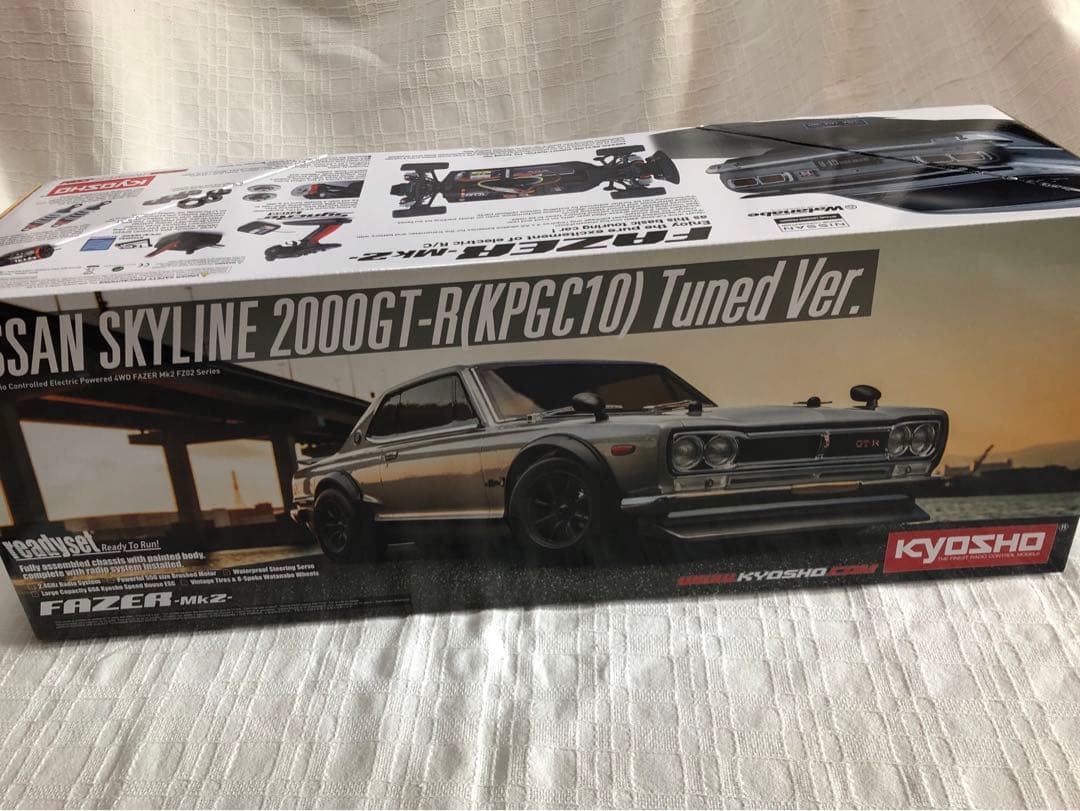 ★京商★日産スカイライン1/10 2000ＧＴＲ　ラジコン　　　ハコスカ