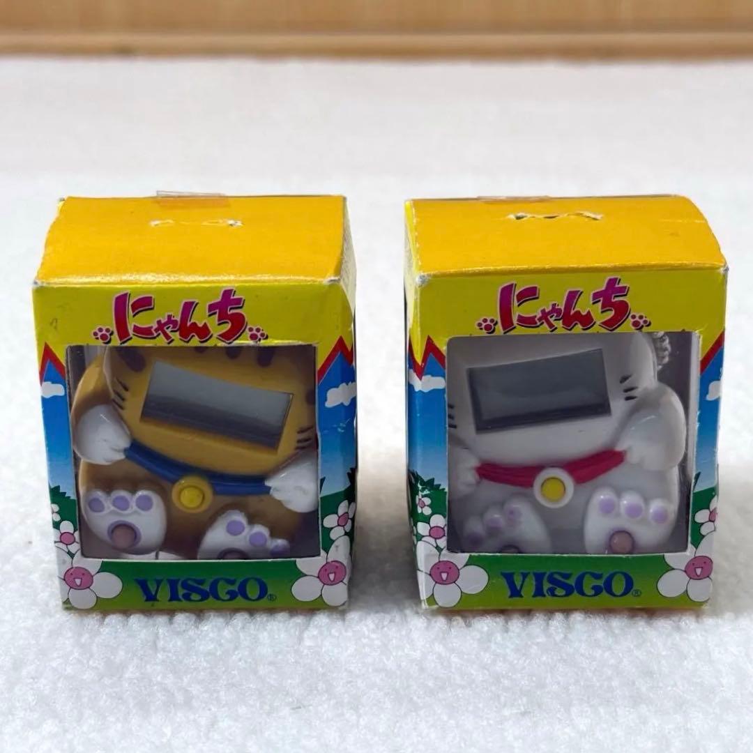 希少品 にゃんち VISGO VISCO たまごっちライクゲーム 2個セット