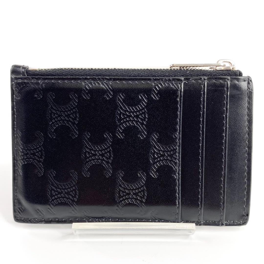 セリーヌ カードホルダー ケース コンパクトウォレット ブラック