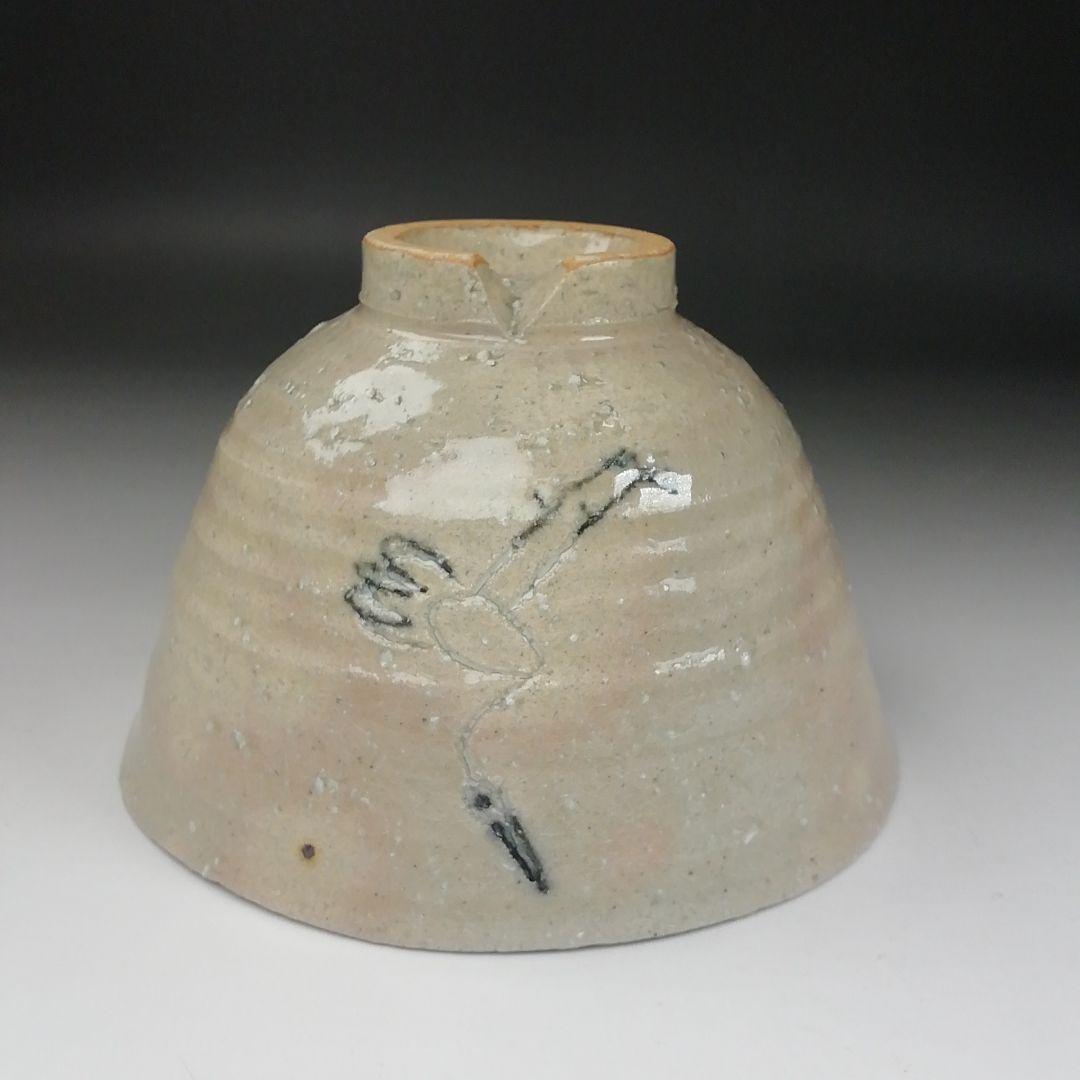Ｔ４０６　茶碗　『立鶴　茶碗』『西尾香舟 造』　共箱　抹茶碗　茶道具