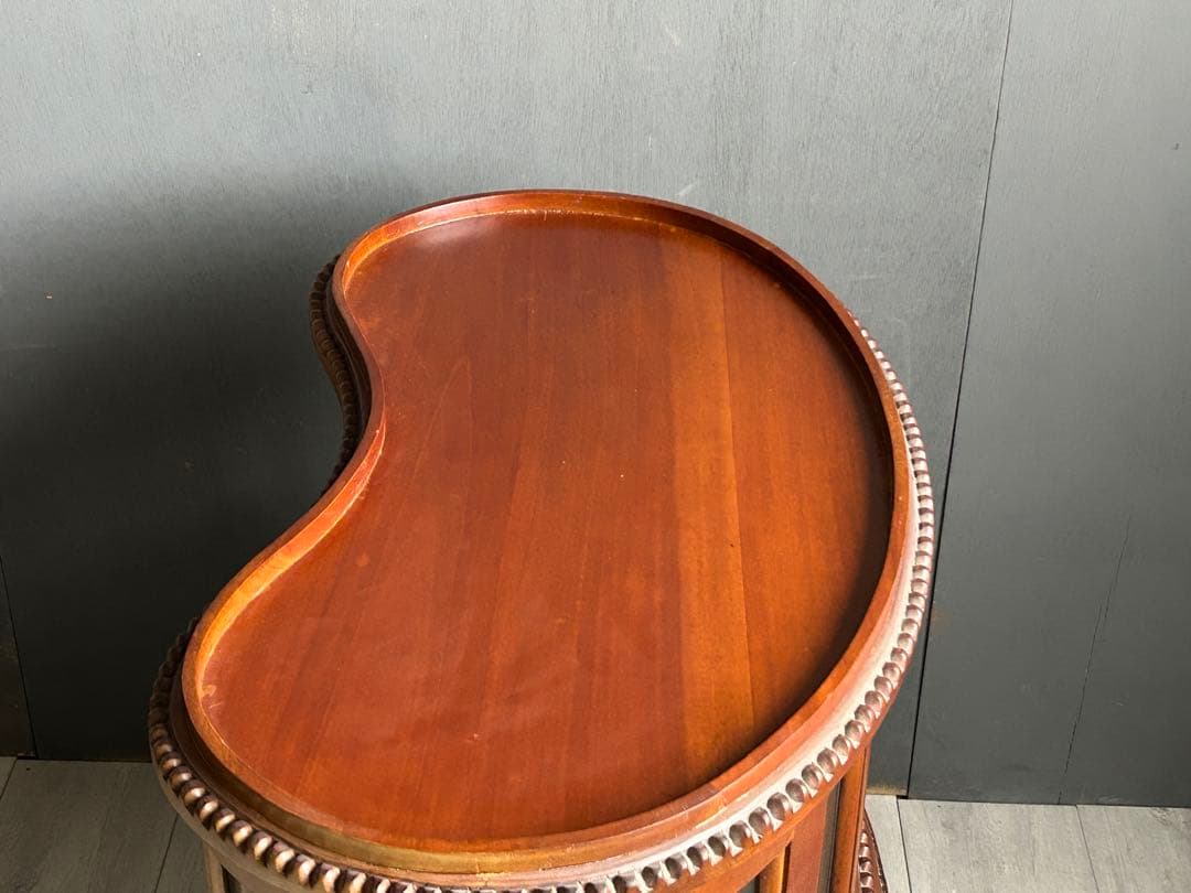 イタリア　マリナ　カッシーリ　ボトルショーケース　マホガニー材　高級　KH