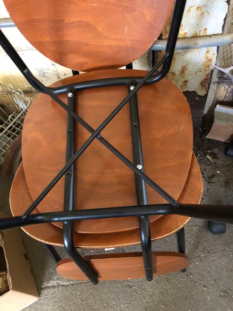 木製ダイニングチェア 2脚セット