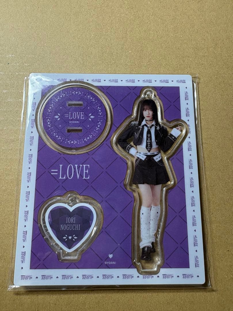 野口衣織　呪って呪って　アクリルスタンド　アクスタ