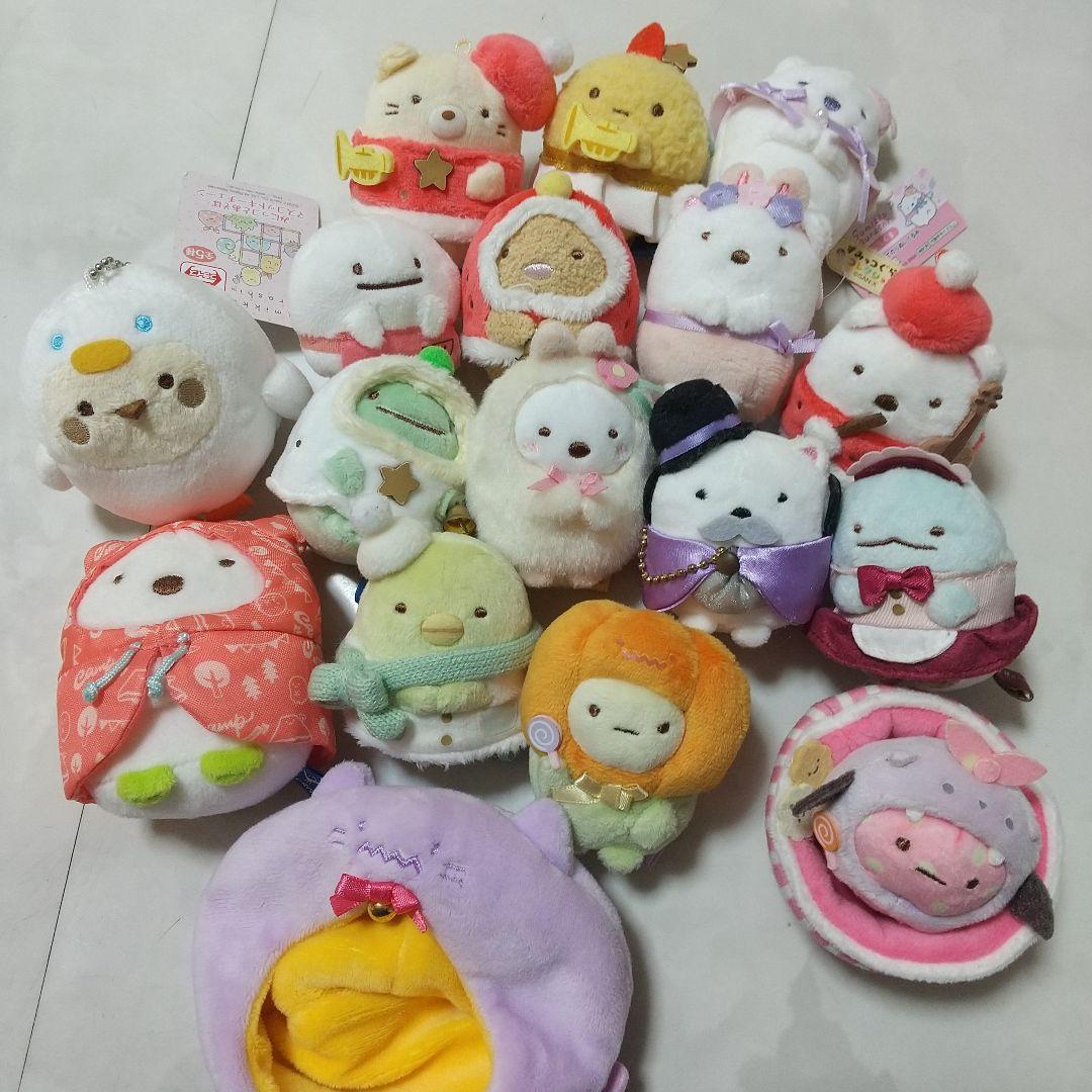 すみっこぐらし　てのりぬいぐるみ　セット