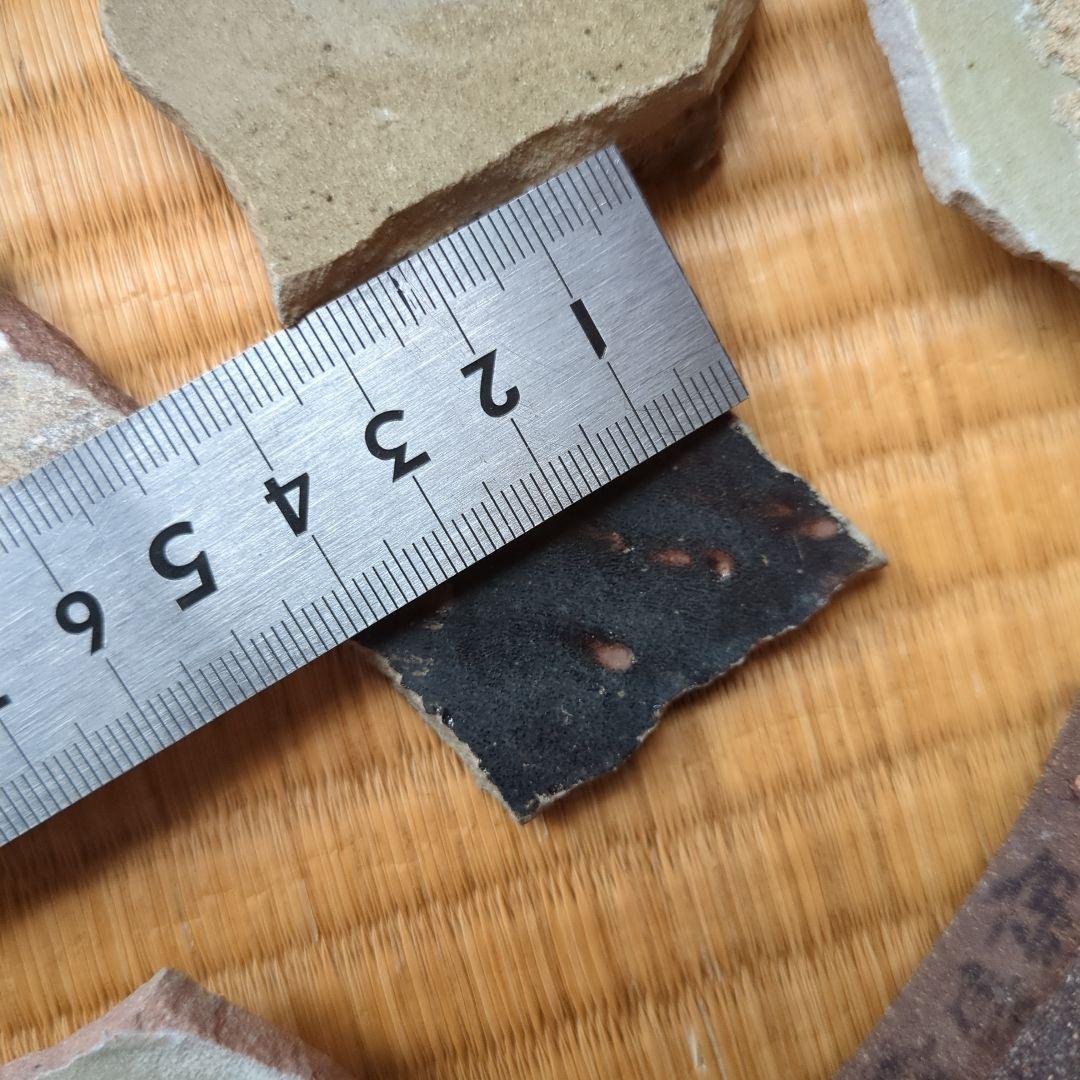 古代陶器の破片 15個セット　古唐津　陶片　かけら
