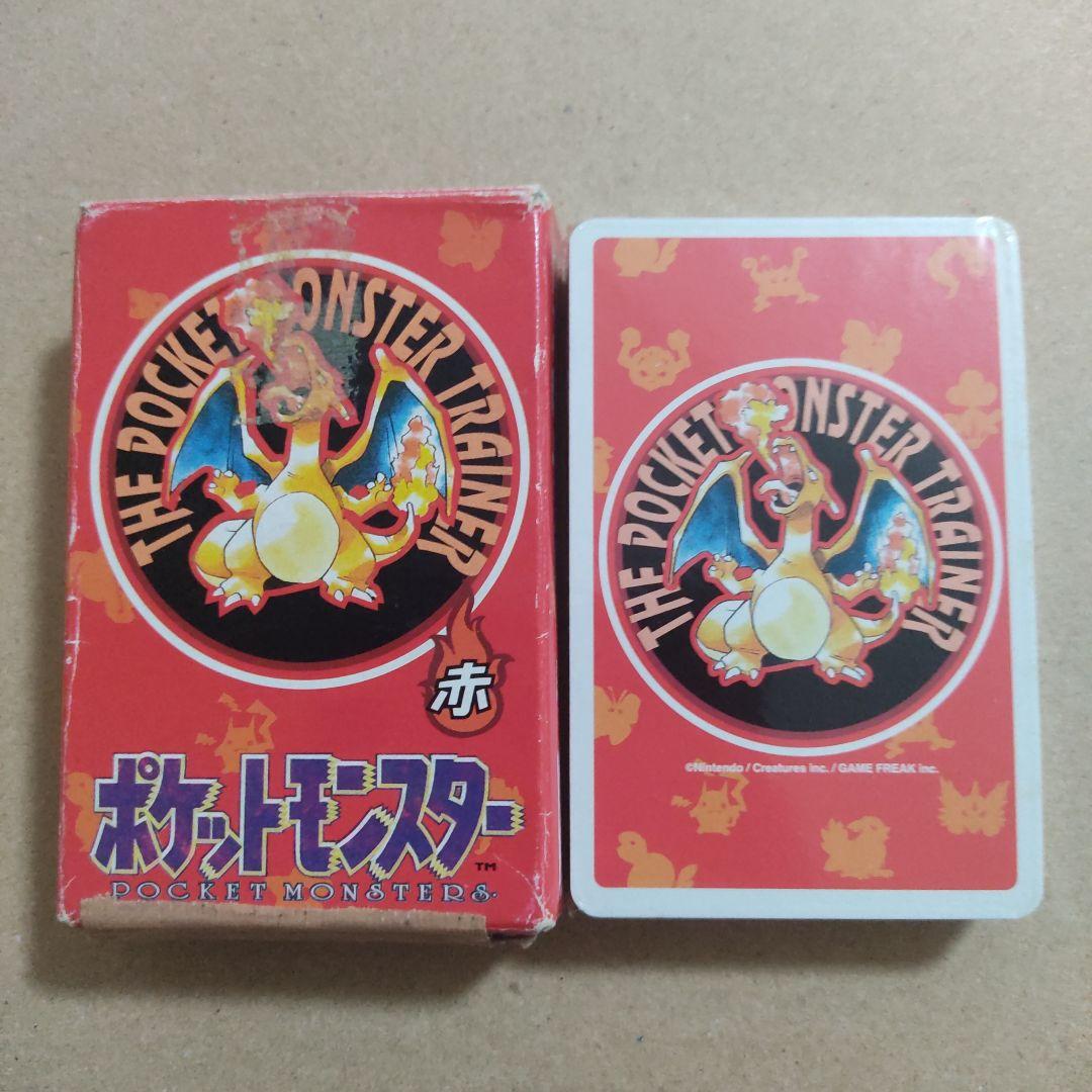 ポケットモンスター トランプ 赤 レッド ポケモン