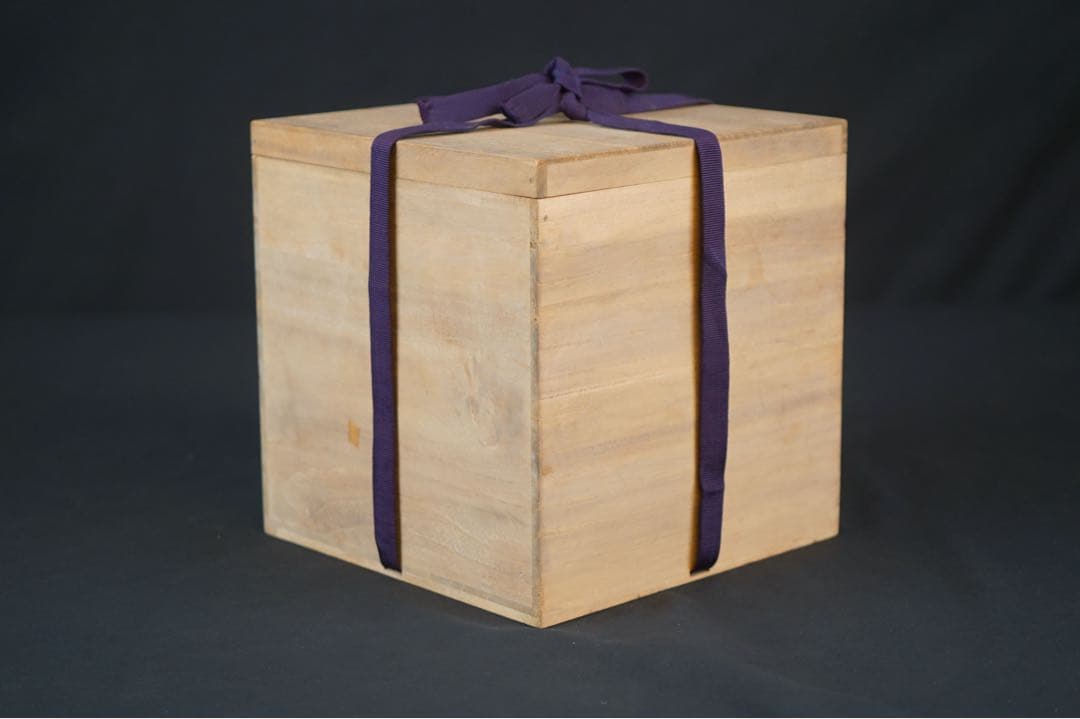 金海窯 合田好道 造 象嵌水指 共箱 茶道具