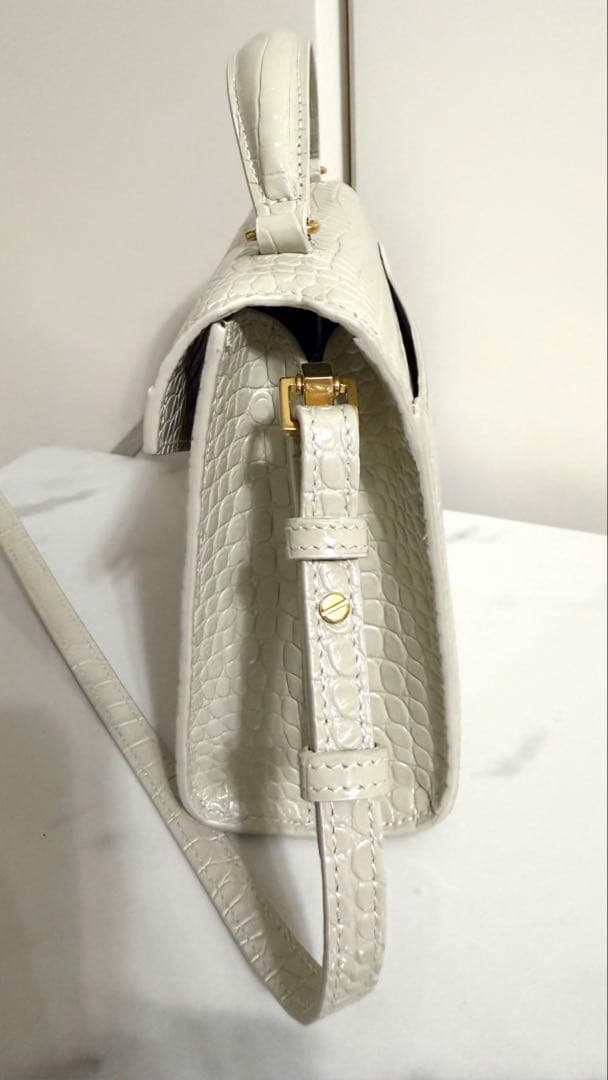 【レアモデル】SAINT LAURENT カサンド ラミニトップハンドル