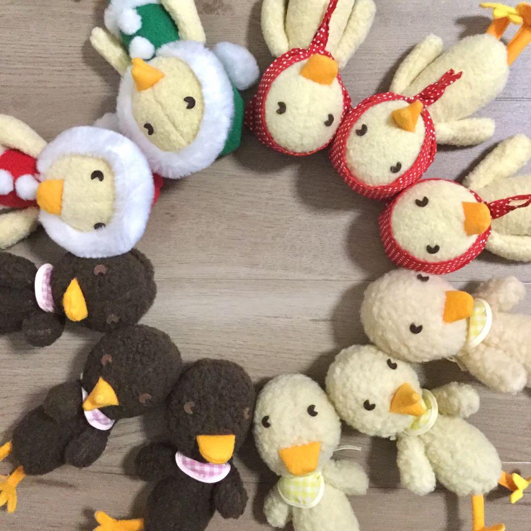 【激レア★】GLADEE ひよこぬいぐるみ 11匹 まとめ売り グラディー