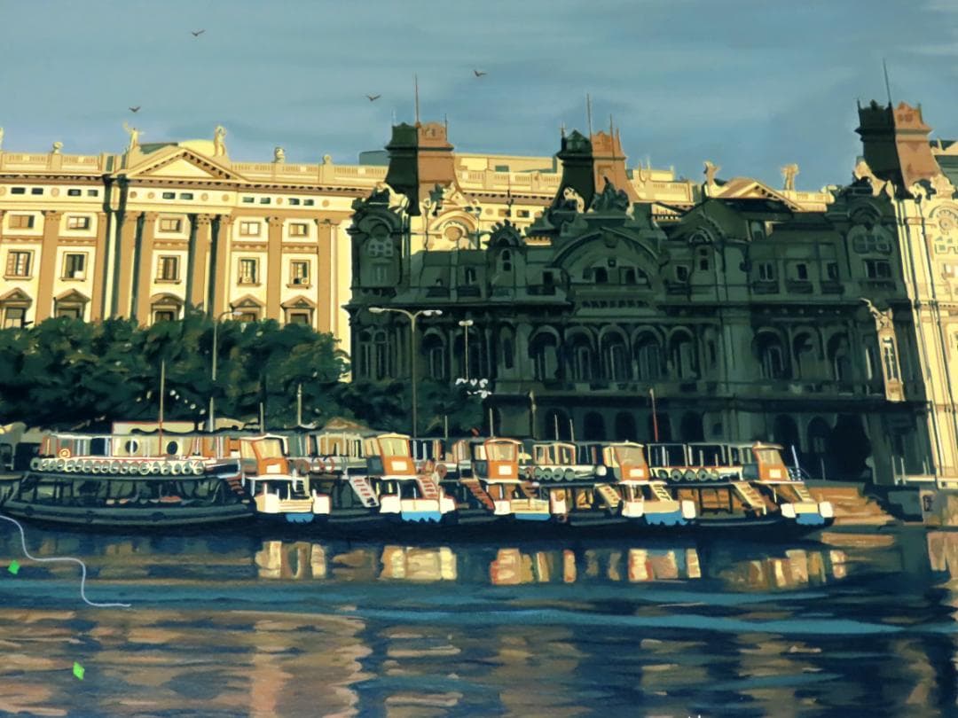 【ヒロ・ヤマガタ】　山形博導　恋人たちのフェスティバル　シルクスクリーンシート