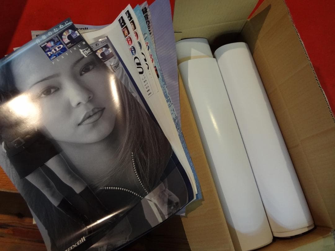 安室奈美恵 マクセル maxell　オリジナル　販促宣伝用非売品ポスター