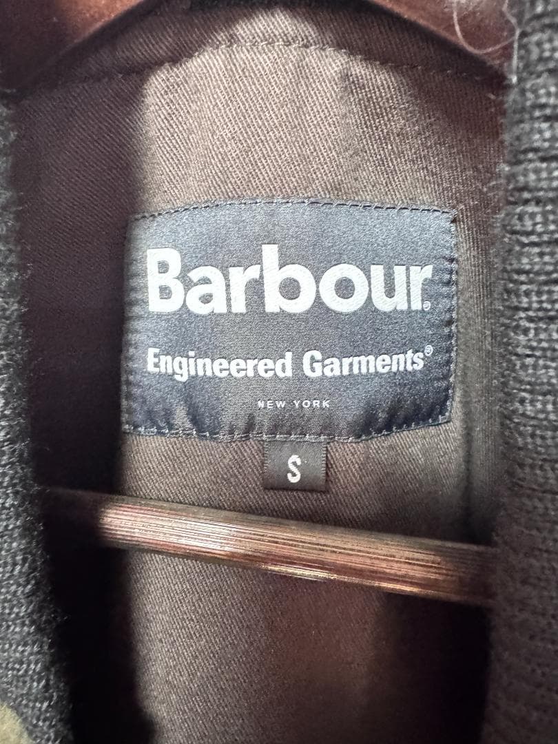Engineered Garments × barbour dumbo wax