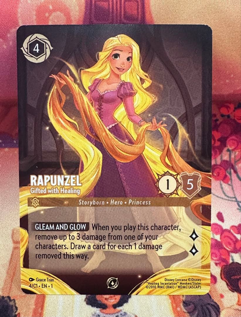 ロルカナ ラプンツェル プロモ Lorcana Challenge 海外限定