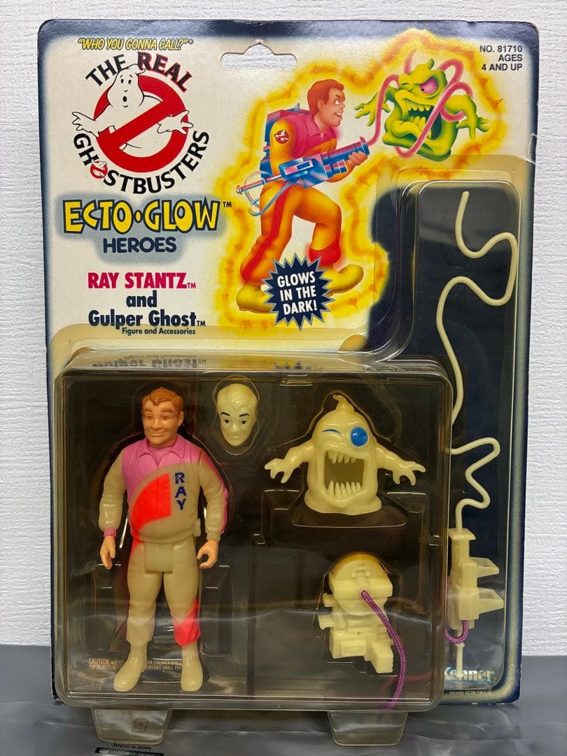 リアルゴーストバスターズ ECTO-GLOW 未開封5体セット Kenner