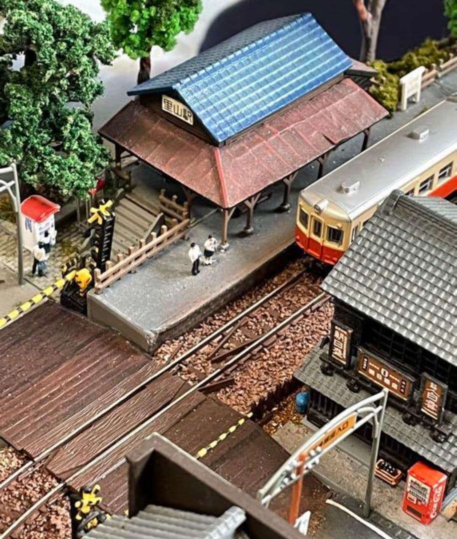 鉄道模型ジオラマ　少年時代　完成品