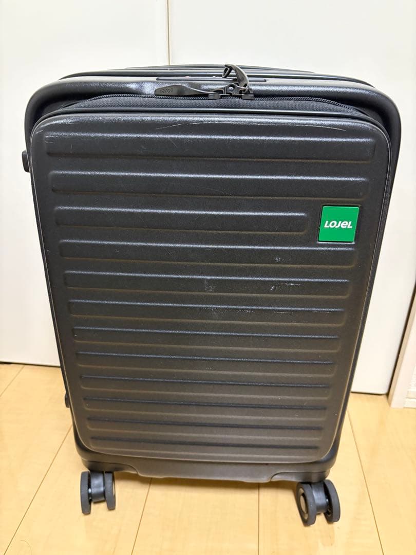 LOJeL ロジェール CUBO S 黒 ブラック　キャリー スーツケース